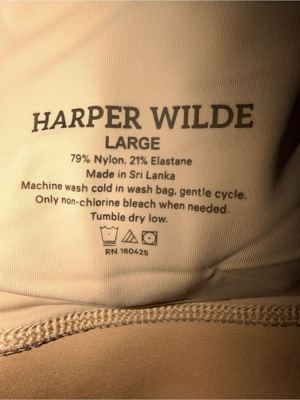 Harper Wilde Bliss Triangle Bralette - Nude - Picture 6 of 6